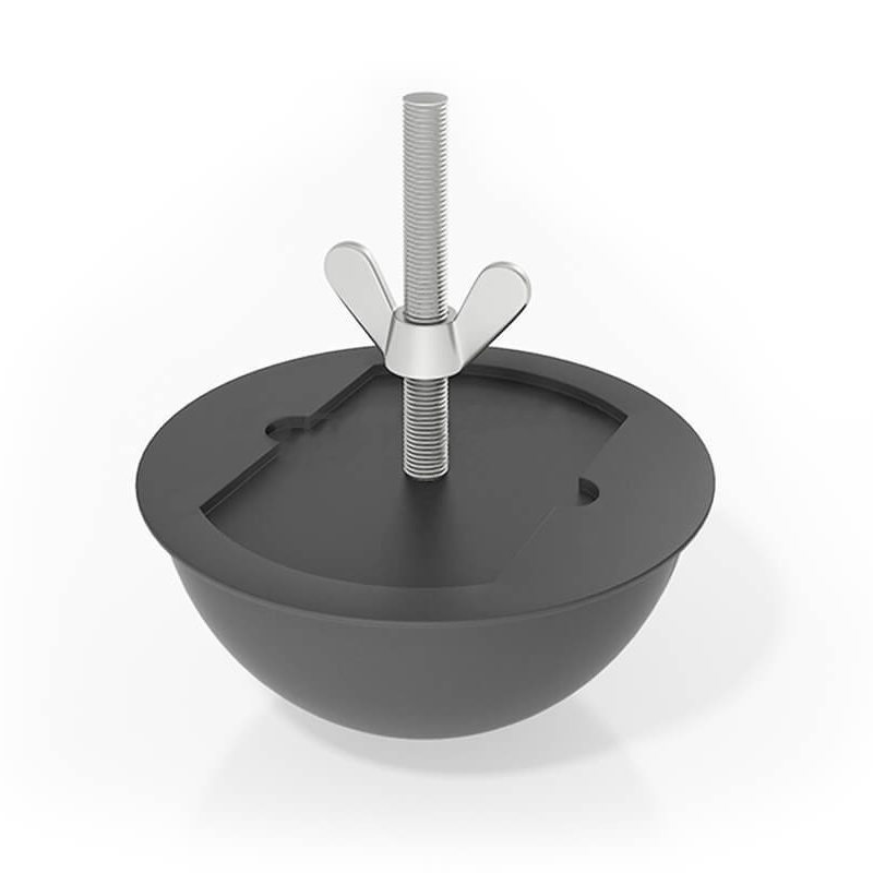 Factory Price Construction Precast Concrete Block Mould Round Plastic Rubber Recess Former for Lifting Pin Anchor