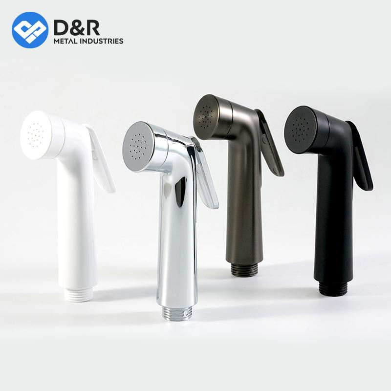 D&R High-Quality ABS Handheld Shower Sprayer Portable Wall Mounted Women Personal Clean Bathroom Toilet Bidet Sprayer
