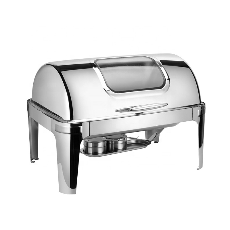 Professional Stainless Steel Food Warmer Buffet Chafer Set with Fuel Holder