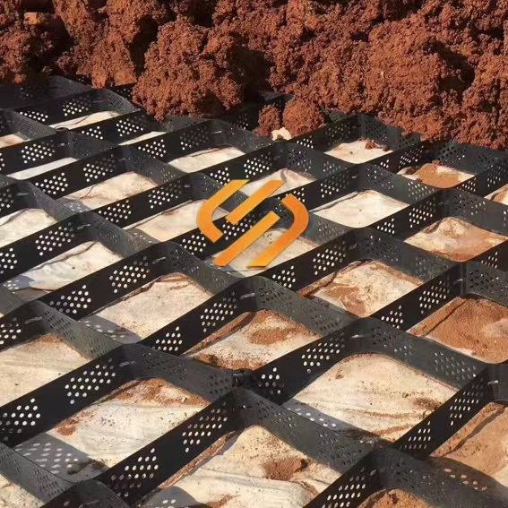 House Parking Lot Construction Low-Cost Yard Renovation Path Paving Durable HDPE Geocell Paver Grid