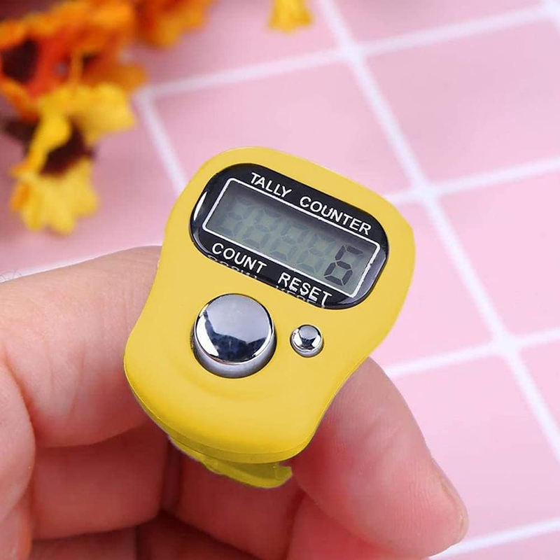 Factory Price Electronic Finger Counters Plastic Clicker Number Tasbeeh Tally Counter