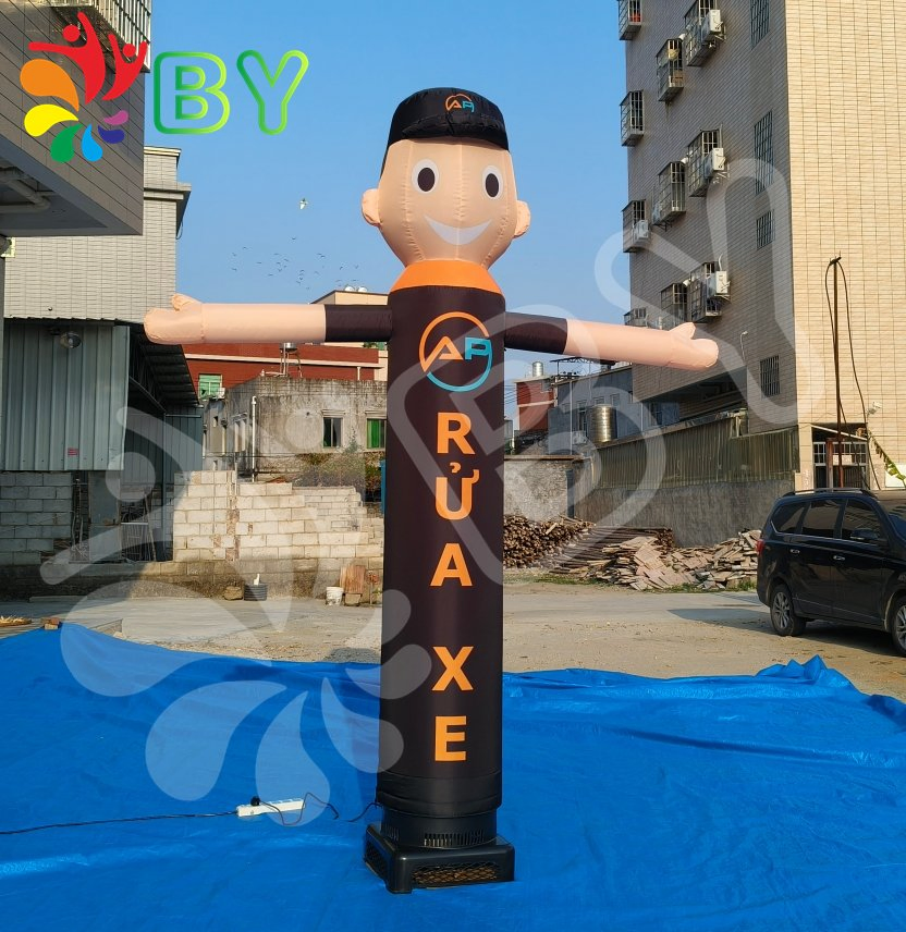 Best Quality Cheap Green Inflatable Wind Man Air Dancer Advertising Inflatable for Event