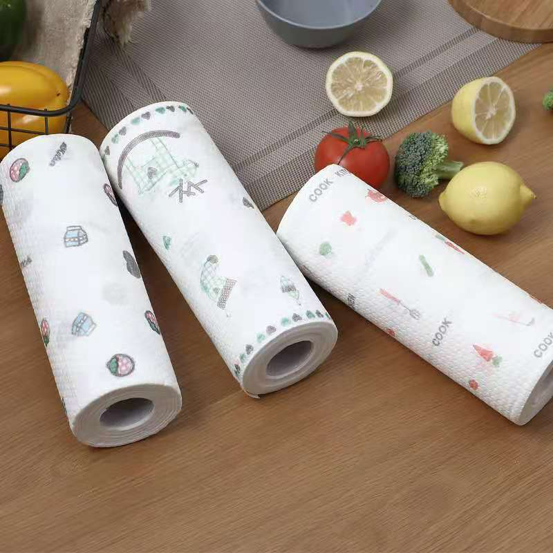 50PCS Eco-Friendly Disposable Non-Woven Rag