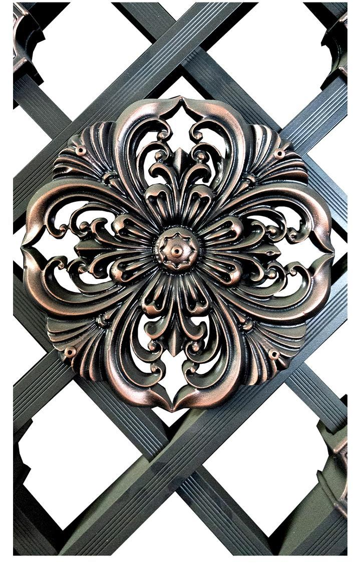 China Nova Waterproof and Mildewproof Characteristic Aluminum Garden Entrance Gate