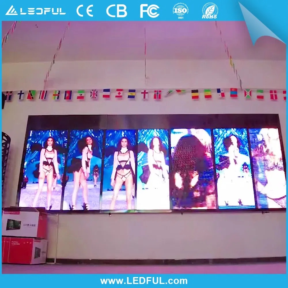Digital Signage P2.976 LED Wall Indoor Rental LED Display Cabinet 500X500mm P2.9 Rental LED Display