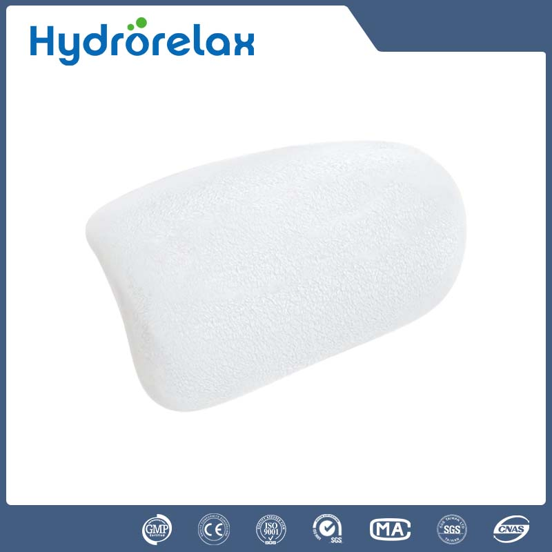 Soft PU Leather Bath Pillow for Neck Support