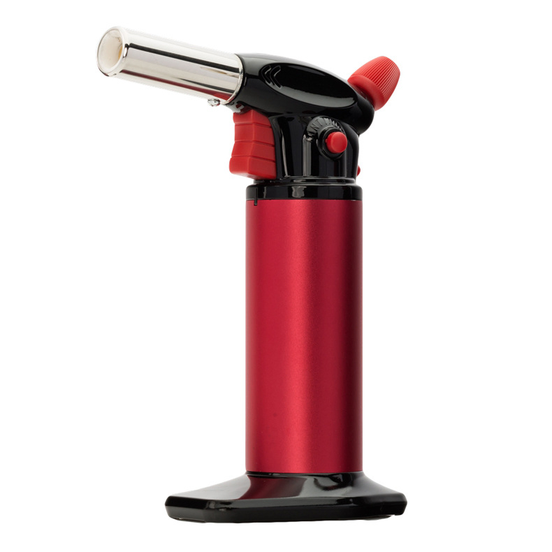 Professional Kitchen 13.6X6X18.2cm 244G Cooking Lighter Torch & Grilling Blow Torch Lighter for Desserts BBQ Firestarter