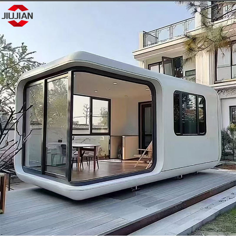 20 FT Movable Prefab Space Cabin Capsule House Airship Pod