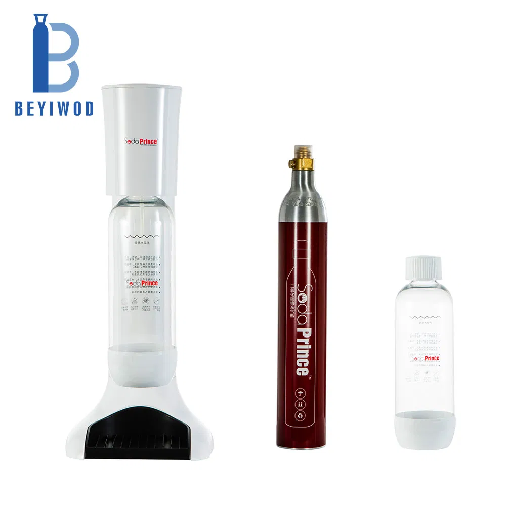 Soda Maker Stainless Steel Carbonator Water Maker Machine Soft Drink Portable Soda Water Maker