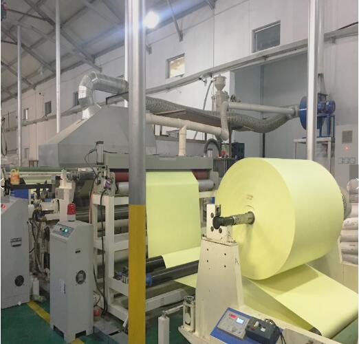 Yellow Single Side Release Paper Jumbo Roll