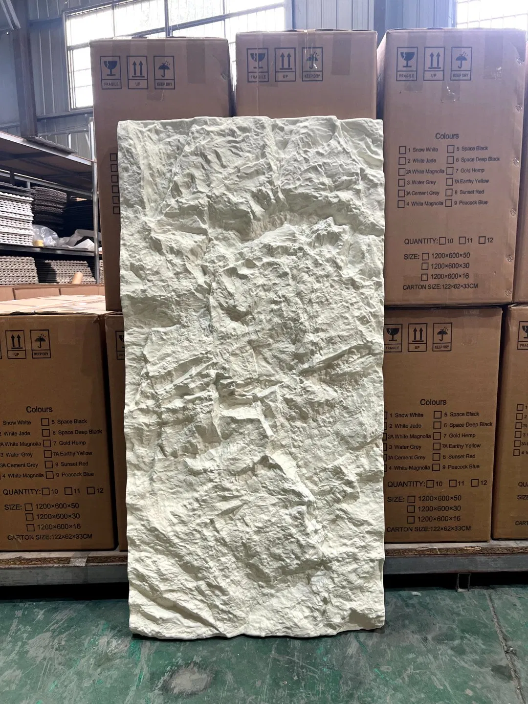 High Quality 1200*600mm Indoor Mushroom Rock Decorative 3D Artificial Wall Panels PU Stone for Decoration