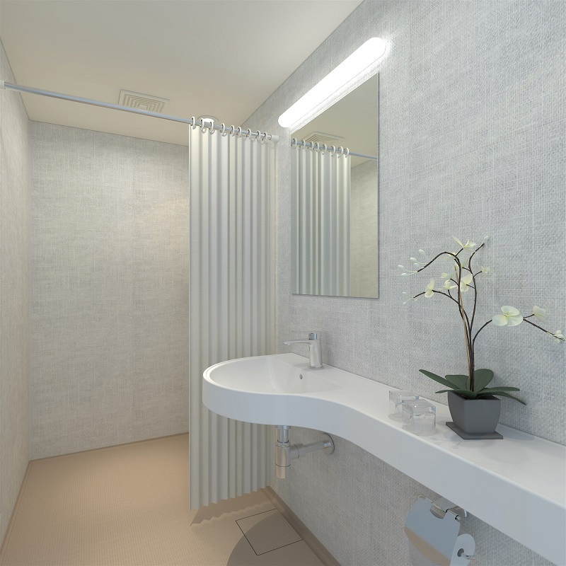 Most Convenient Hotel Apartment Quick-Install SMC Integrated Bathroom