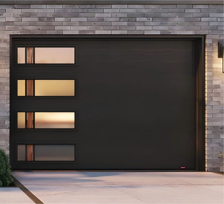 High Quality Flip Steel Garage Door for Residential House with Durable Structure