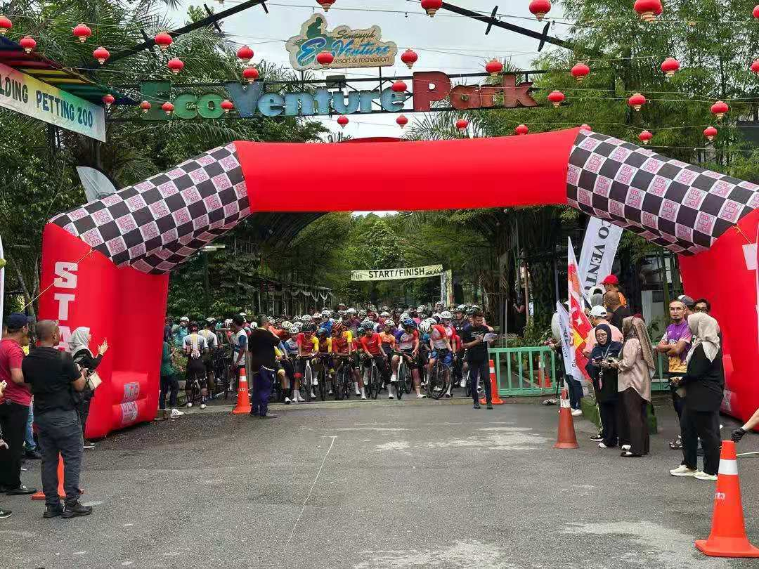 Boyi Inflatable Logo Dual Arch Grand Opening Banquet Air Arch Entrance