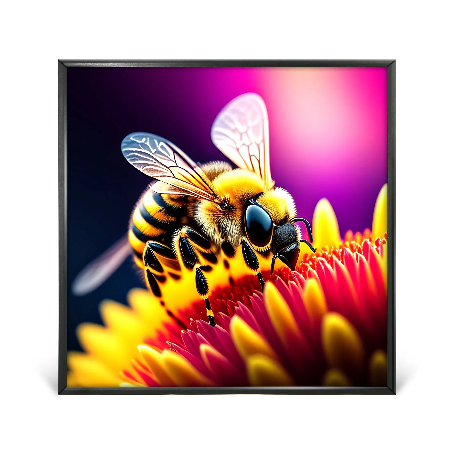 Exquisite Square 22 Inch HD LCD Digital Art Photo Display for Gallery, Museum, Home Decoration