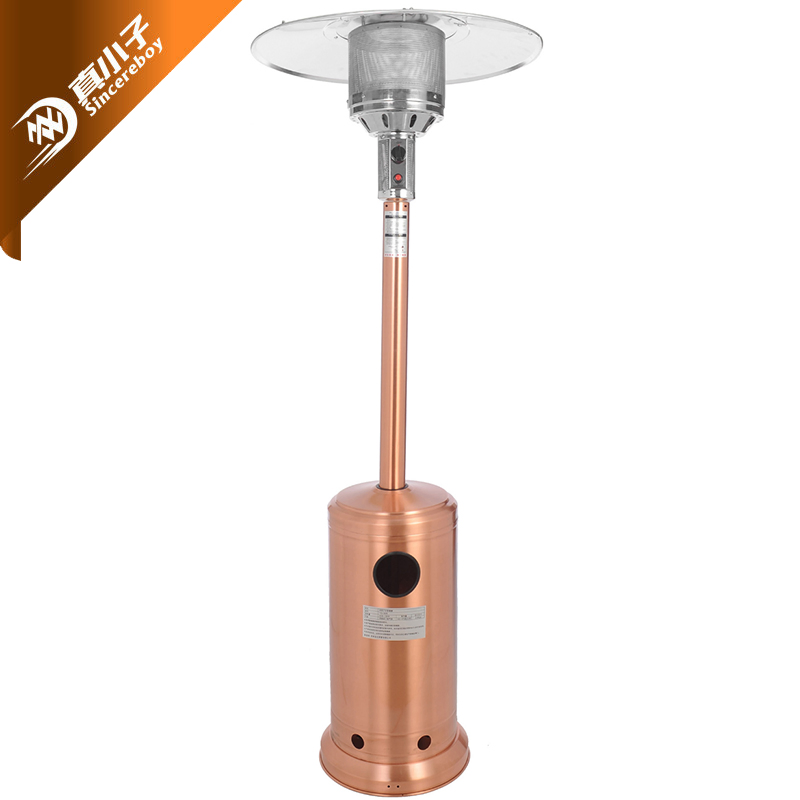 Garden Outdoor Adjustable Thermostat Stainless Steel Gas Patio Heater