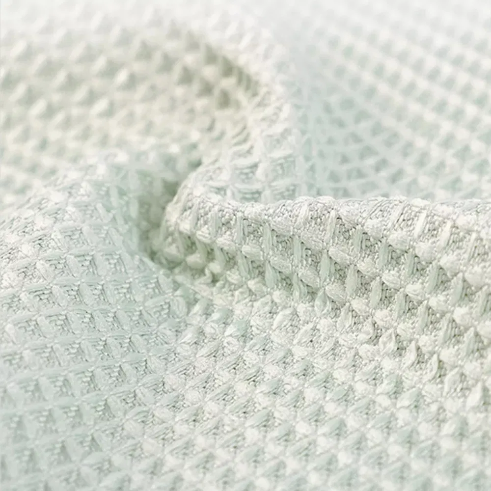Wholesale Microfiber Kitchen Cleaning Dishcloth Tea Towel Waffle Towel Quick Drying Microfibre Towel