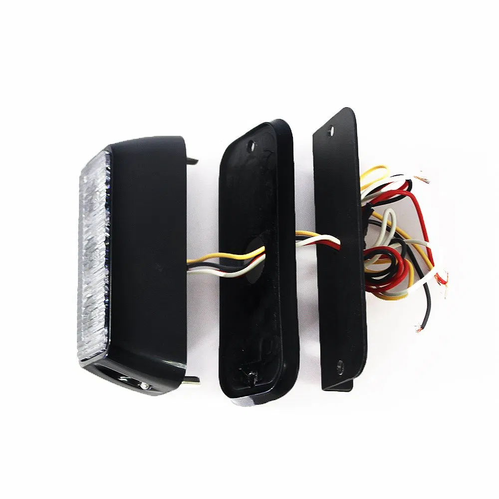 Красный светодиодный фонарь TBF-3691LC на кронштейне