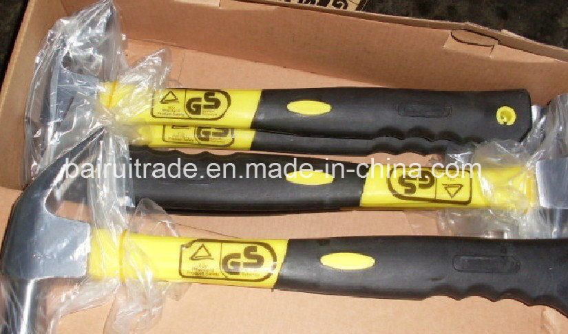 High Quality 16oz Claw Hammer with Steel Tube Handle