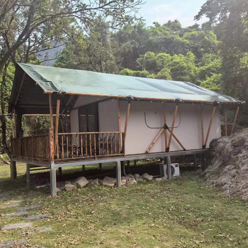 Easy to Install Steel Structure Homestay Tent with a Long Service Life