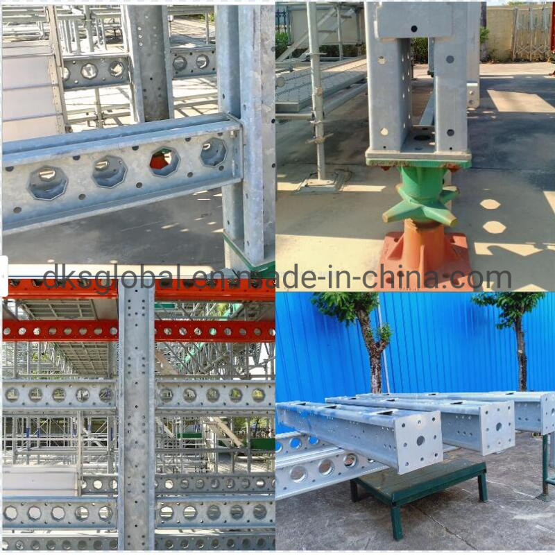 Construction Hot DIP Galvanized Steel Used Movable Frame Scaffold Components