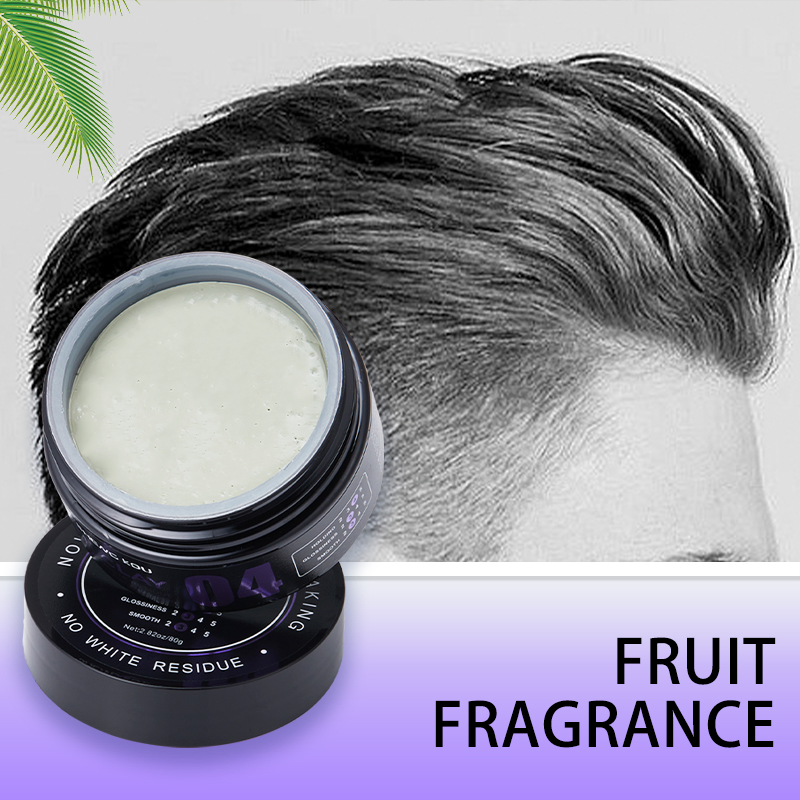Factory Price Professional Custom Private Label Hair Products Water Soluble Men Hair Wax Strong Hold Men's Hair Matte Clay