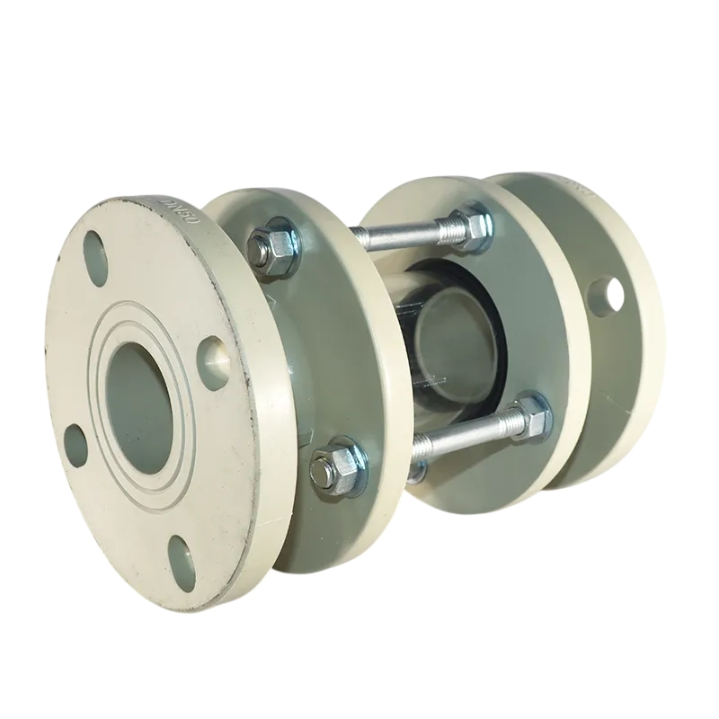 Pph Sight Glass Flange Type Chemical Pipeline Observation Mirror