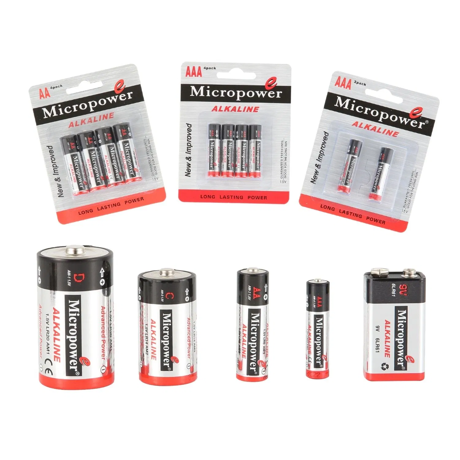 Camera Battery, China Dry Cell Super Alkaline Aabattery Lr6 Am3