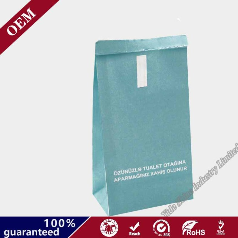 Wholesale Customized Design Vomit Bag Air Sickness Bag Waterproof Paper Bag