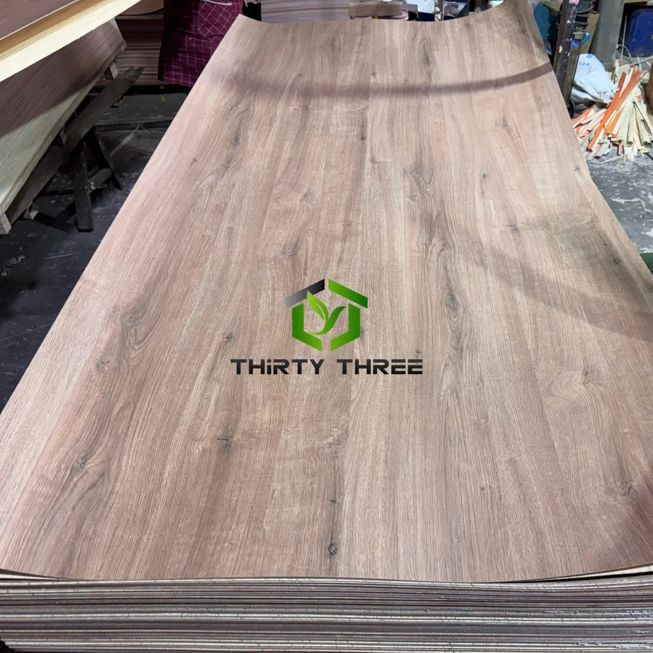 Custom Colors Purchase High-Quality Melamine Recon Plywood Furniture Board for Kitchen Cabinet