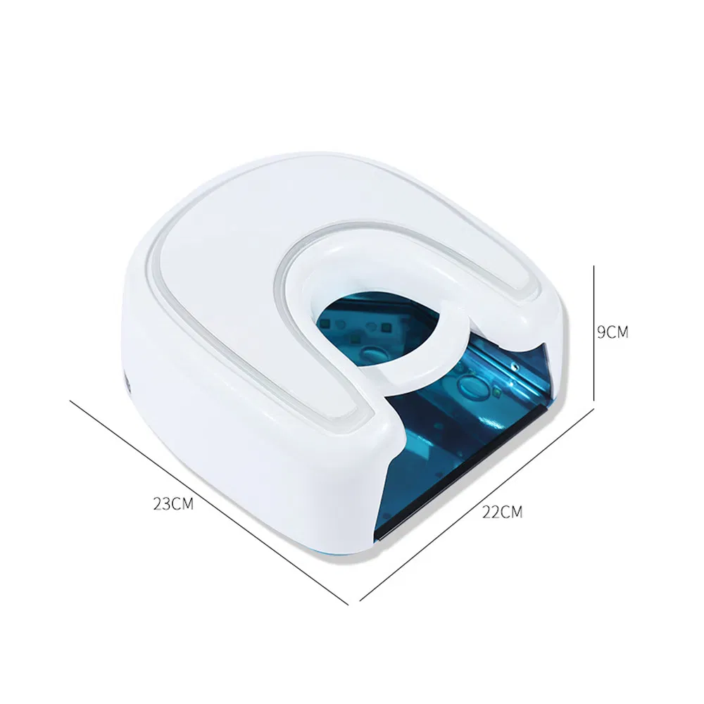 48W Cordless Portable Rechargeable Nail Dryer Gel Polish Manicure Light UV LED Nails Art Lamp