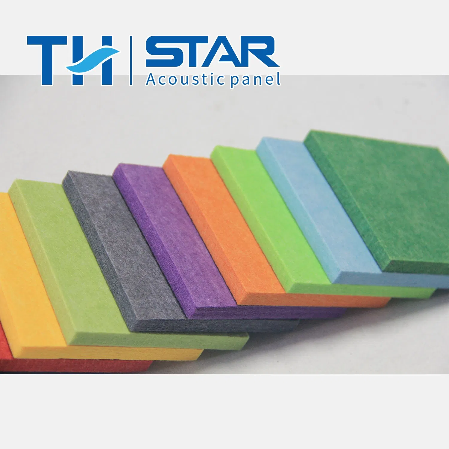 Classroom Wall 3D Sound Proof Acoustic Foam Panels Polyester Fiber Absorption White Soundproof