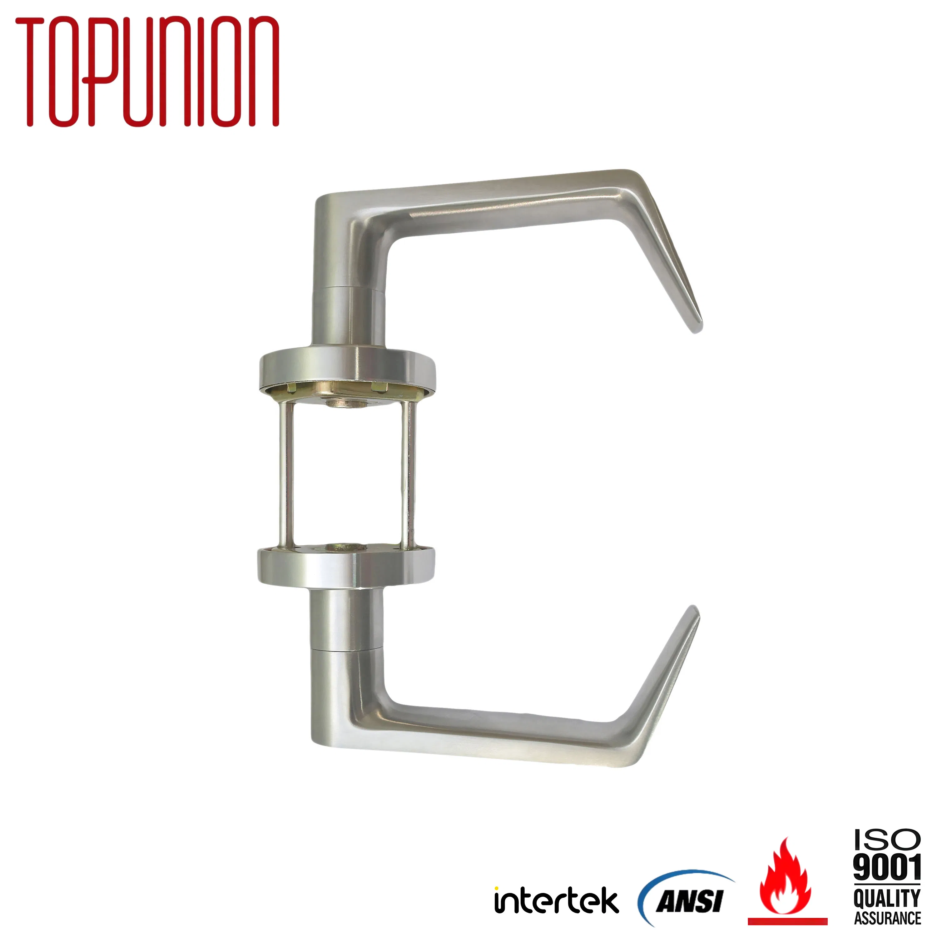 SS304 American Style Commercial Entrance Door Lever Handle