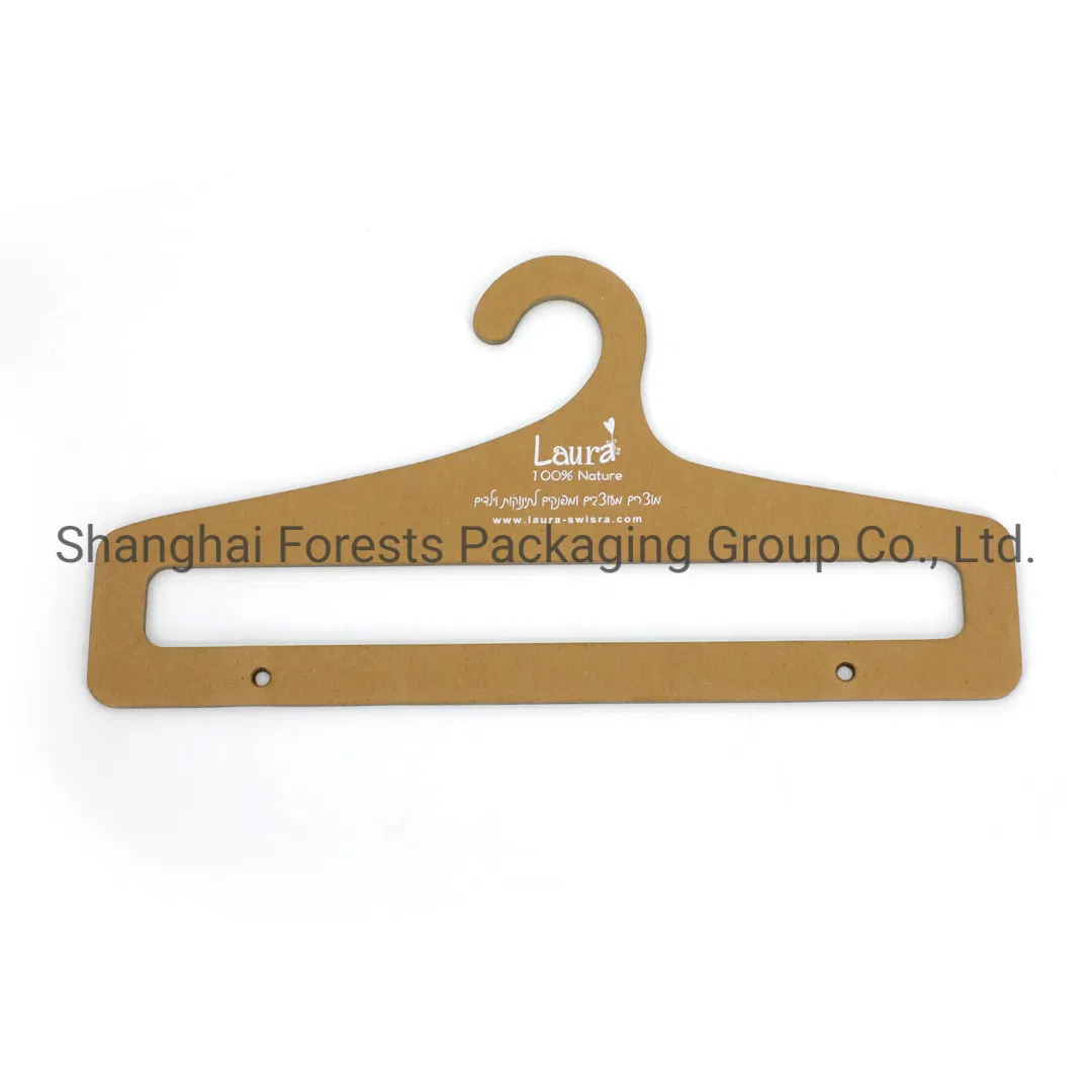 Recycled Eco-Friendly Custom Printed Cardboard Paper Suit Coat Clothes Pet Clothes Cardboard Paper Hanger