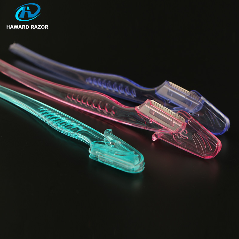 D106 Rts Small MOQ Eyebrow Hair Remover Single Netted Blade Eyebrow Trimmer Razor