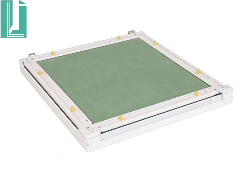 300×300 Gypsum Board Access Panel Ceiling Aluminum Frame for Plumbing Electrical Access