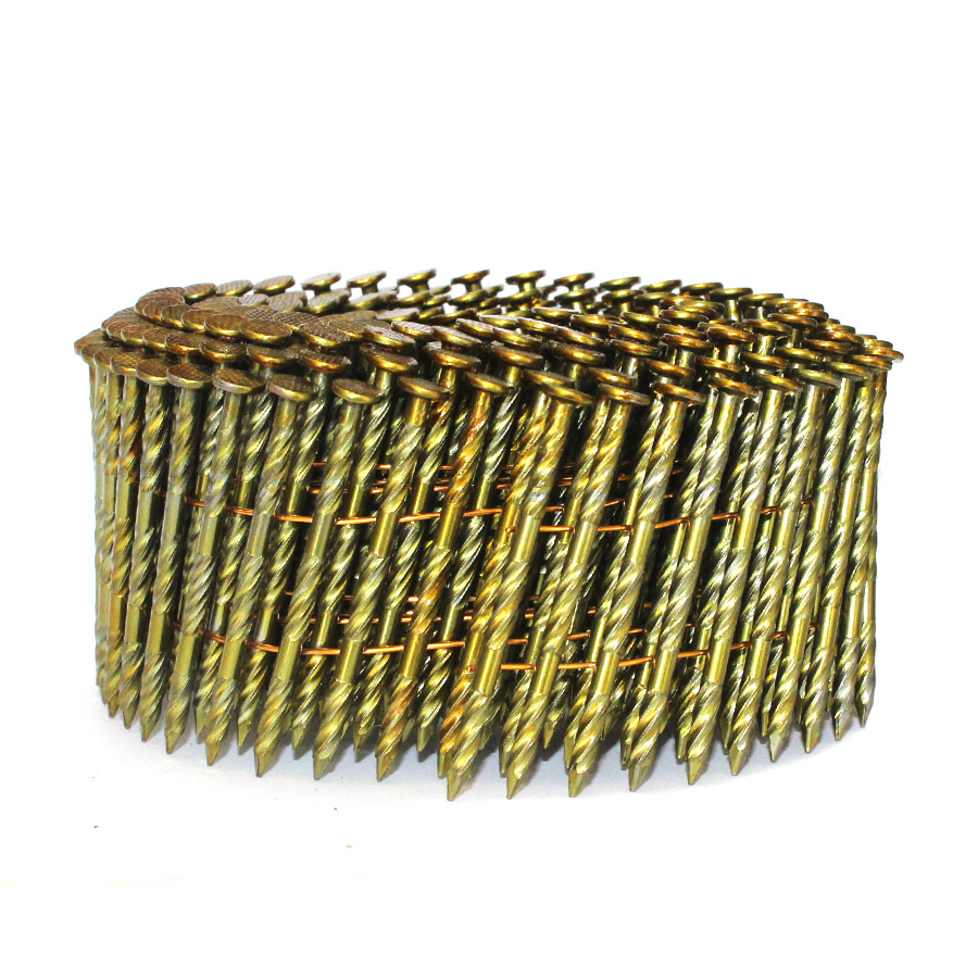 15 Degree Electro Galvanized Iron Wire Coil Framing Roofing Nail for Epal Pallet