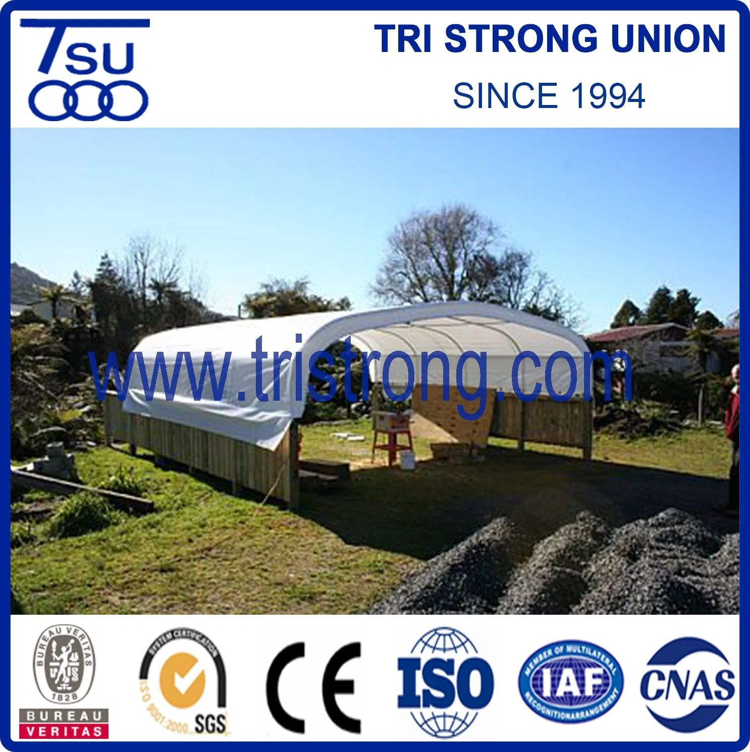 Prefabricated Building/Container Cover/Tent/Container Canopy (TSU-2020C/2040C)