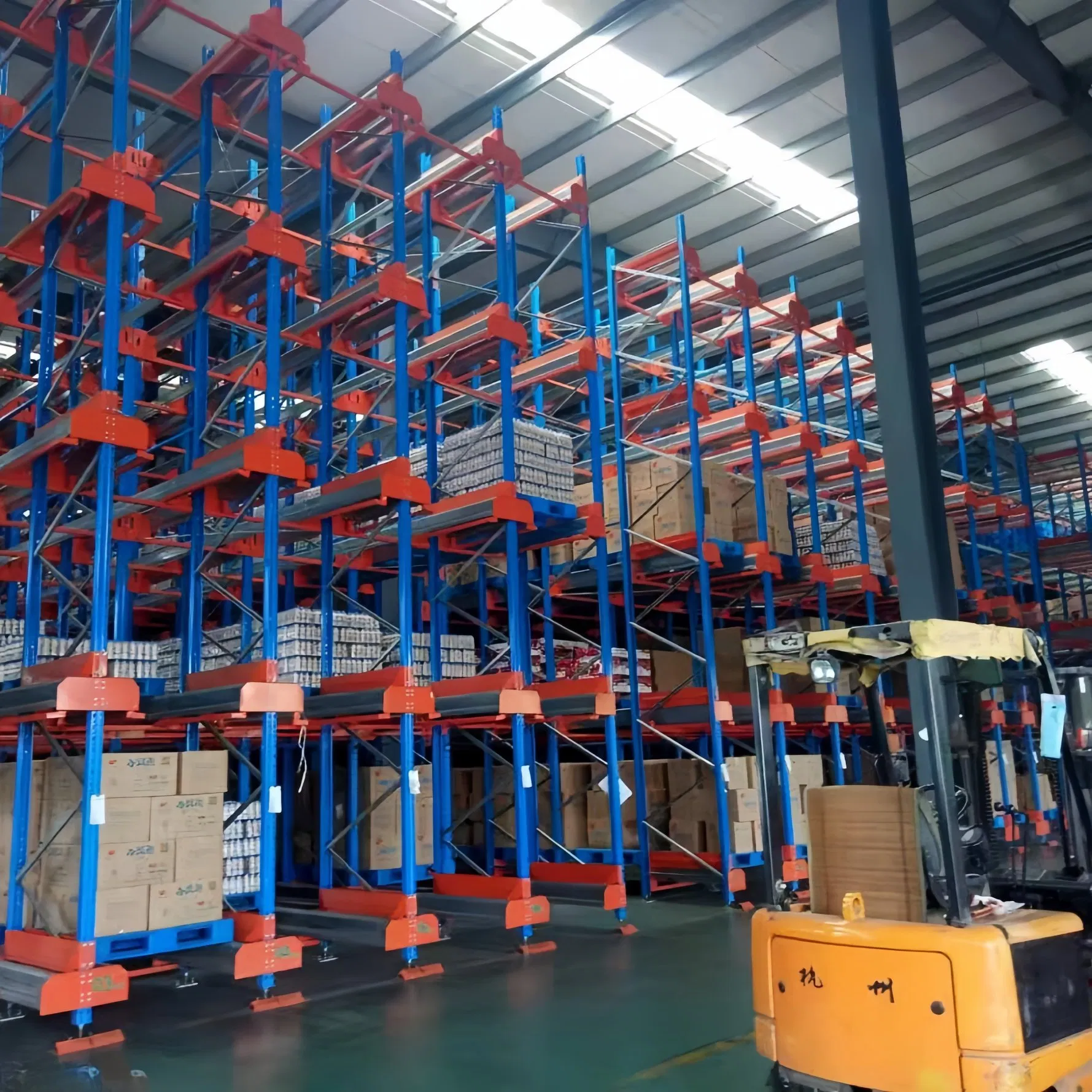 Racking System Shuttle Warehouse High Tech Shelving Radio Shuttle Pallet Racking