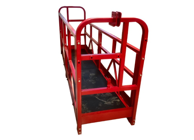 Electric Hanging Basket for High-Altitude Work in Exterior Wall Construction