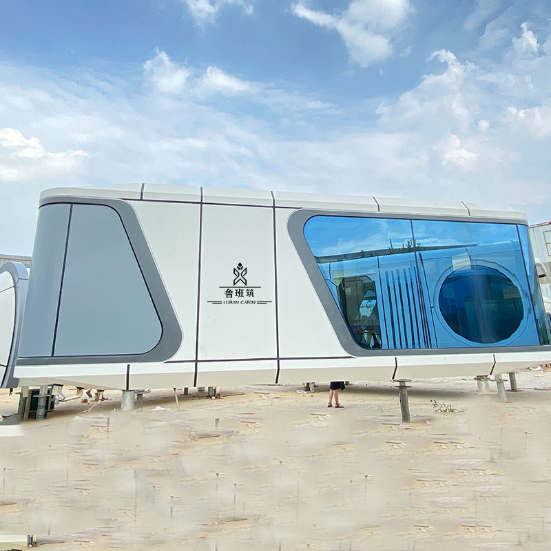 Soundproof Mini Office Pods Outdoor Meeting Room Smart Work Space/ Prefab Capsule House/Apple Cabin