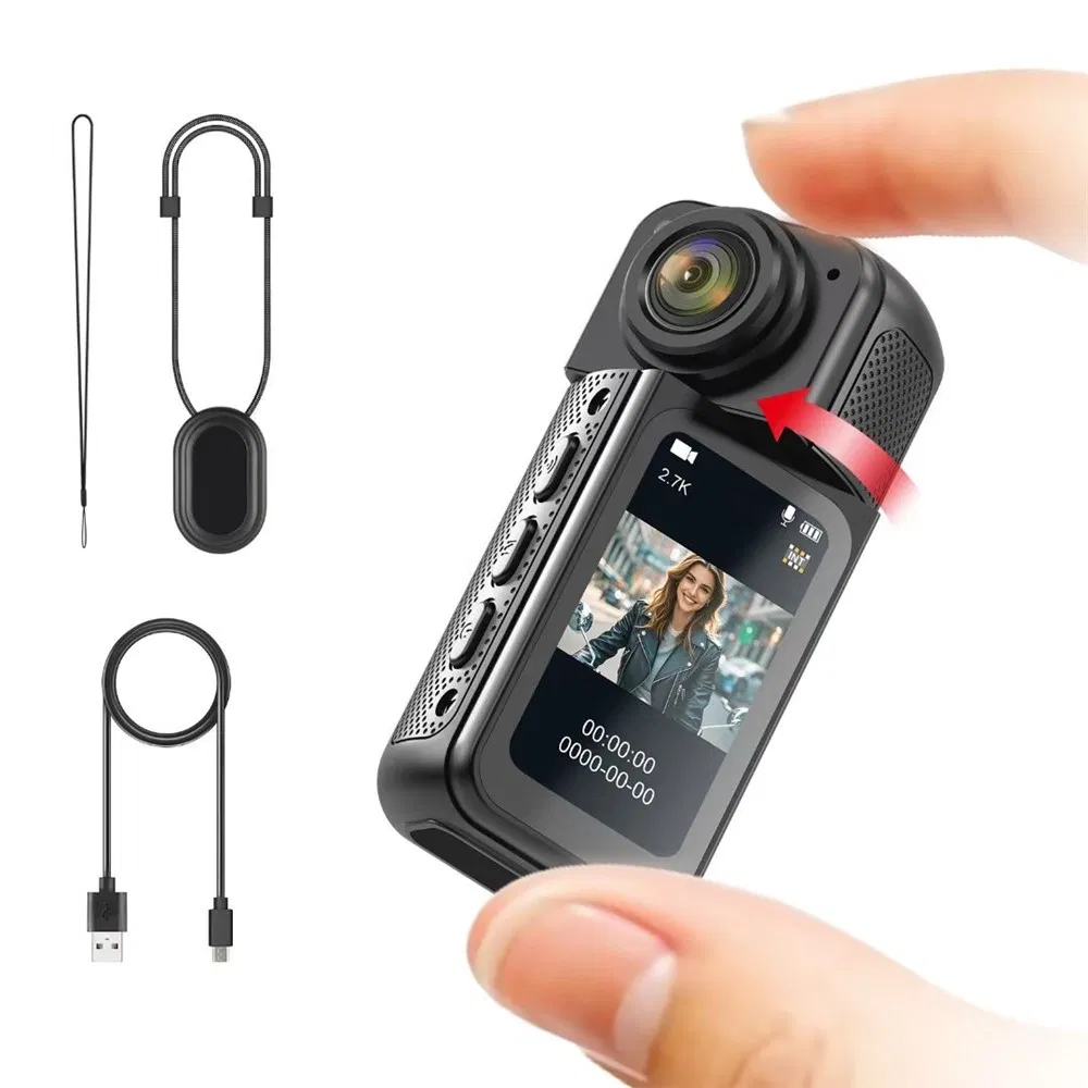S70 Rotation Lens WiFi DV Sports Cycling Pet Camera Thumb Camera