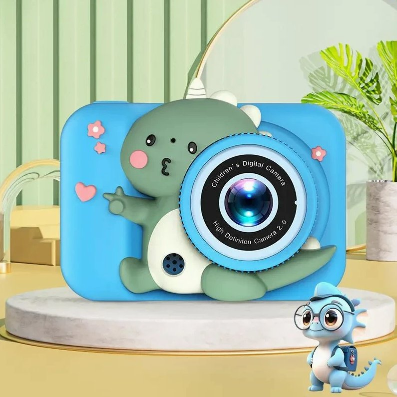 Kids Camera Mini HD Screen 1080P Projection Video Camera 1080P Digital Take Photo Camera 2 Inch Digital Camera Toys