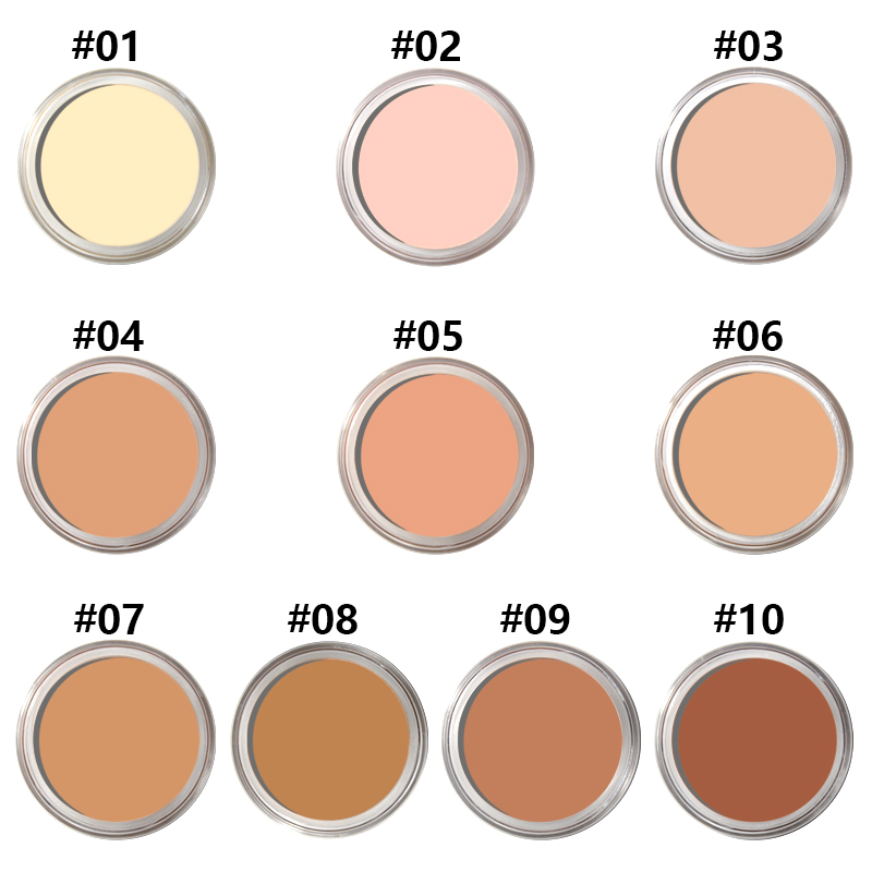 Wholesale Concealer Cosmetics Private Label Single Cream Full Coverage Vegan Concealer