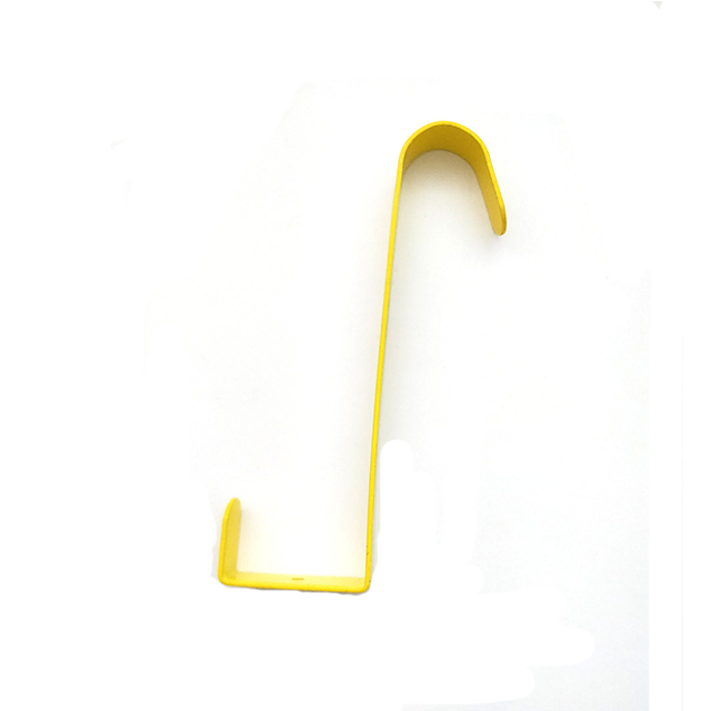 OEM Portable Design Yellow Metal Stainless Steel Hanger Wall Hook for Door