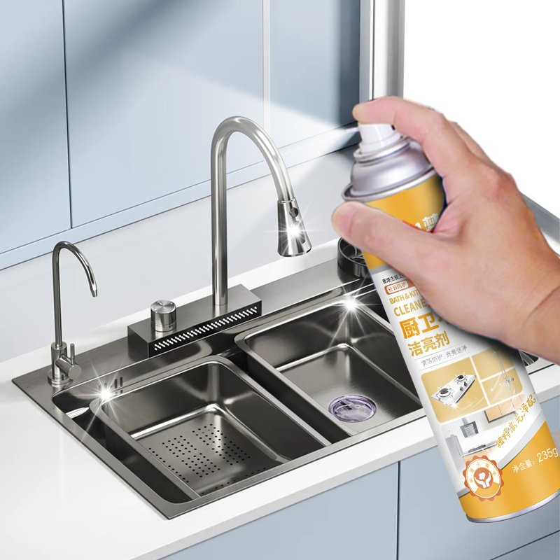 Premium Stainless Steel Cleaner Spray for Household Use