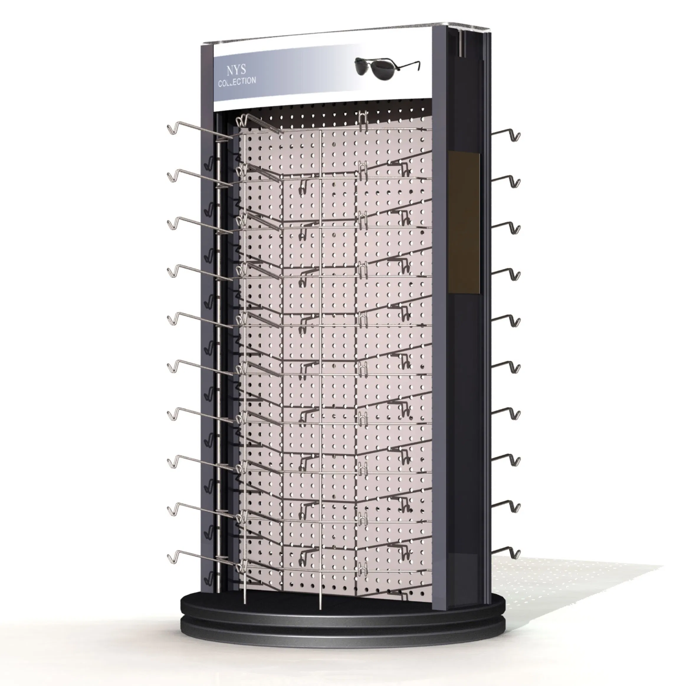 Elegant Customizable Sunglasses Display Stand for Retail Spaces