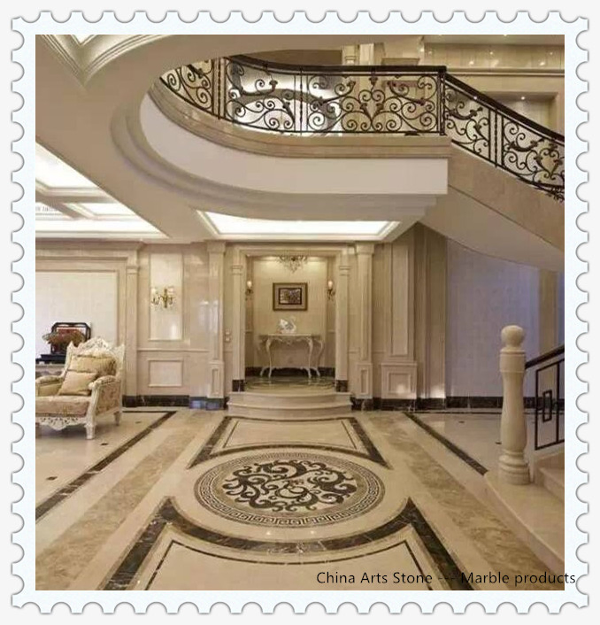 Мраморная мозаика для лобби, Китай