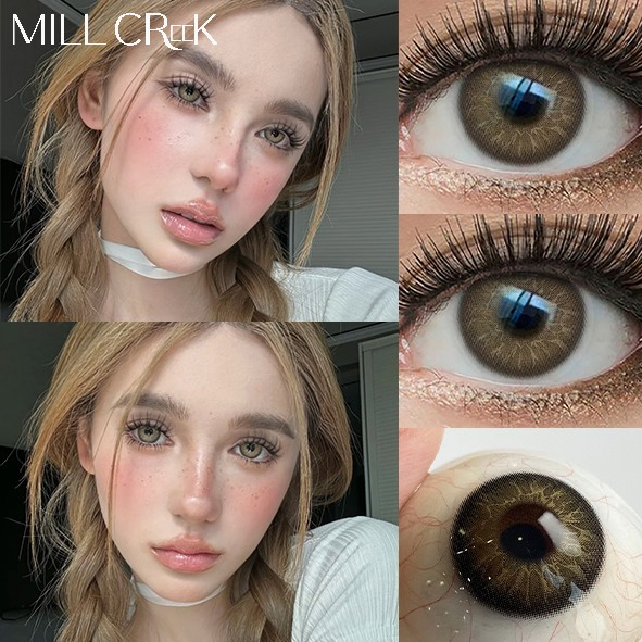 Millcreek Color Contact Lenses High Quality Prescription Cosmetic Contact Lens CE Pixel Ripple