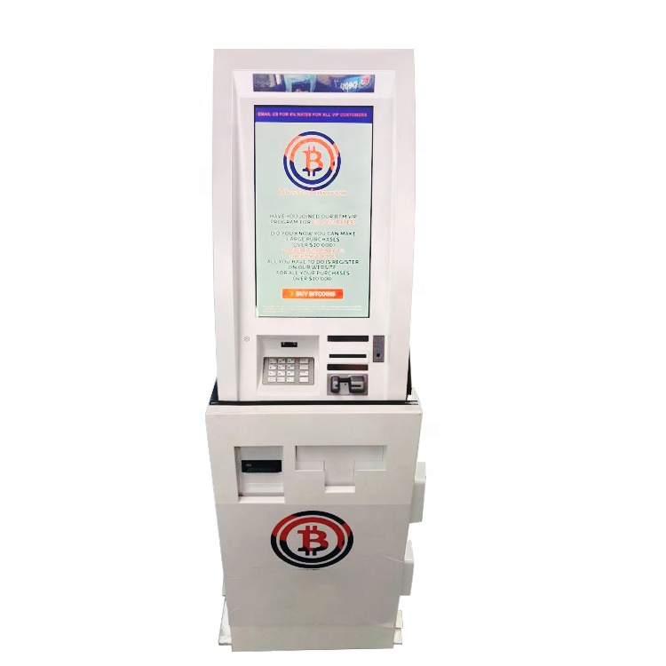 Banknote Deposit Bill Kiosk Crypto Cash Dispenser Bank ATM Machines Currency Exchange Machine Payment Kiosk
